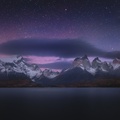 Night by the lake in Patagonia, Chile - Yuri Beletsky